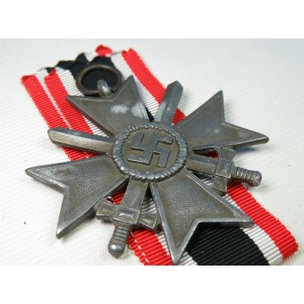 3rd Reich War Merit Cross with swords, 2nd class, zinc. Espenlaub militaria